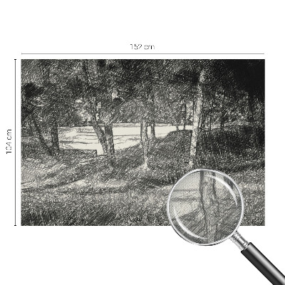 Papel de parede 3D Uma paisagem tranquila