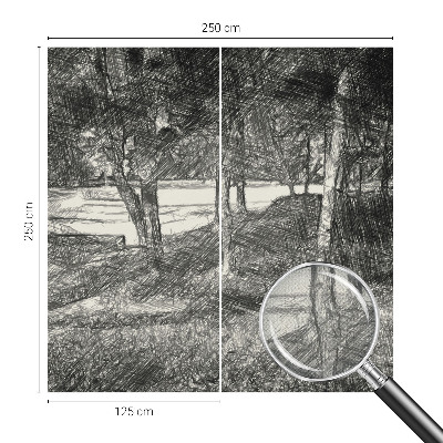 Papel de parede 3D Uma paisagem tranquila