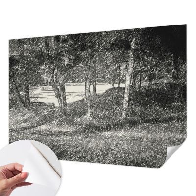 Papel de parede 3D Uma paisagem tranquila