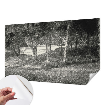 Papel de parede 3D Uma paisagem tranquila
