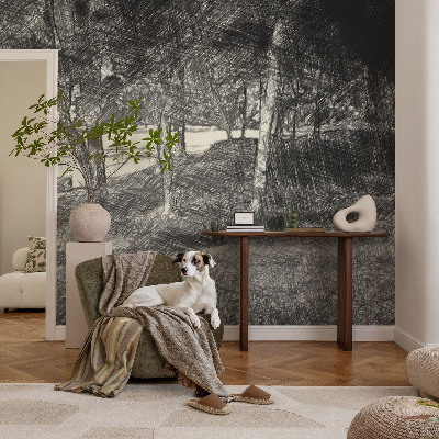 Papel de parede 3D Uma paisagem tranquila