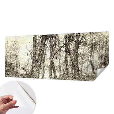 Papel de parede infantil Melancolia da Floresta