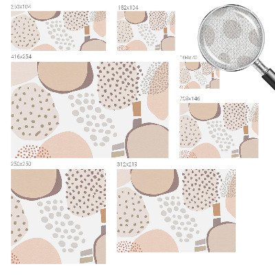 Papel de parede infantil Pontos sutis
