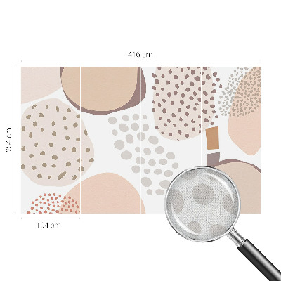 Papel de parede infantil Pontos sutis