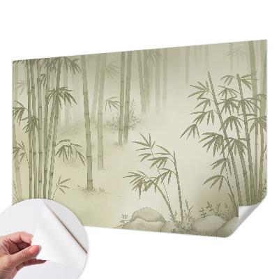 Papel de parede 3D com estampa de paisagem tranquila