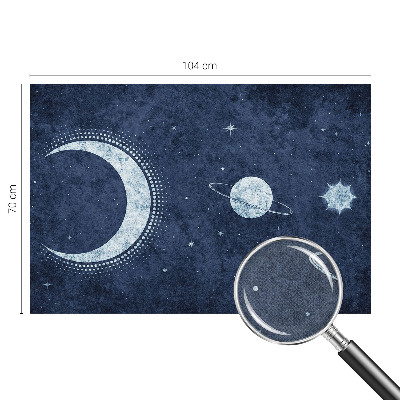 Papel de parede para criança com motivo de estrelas