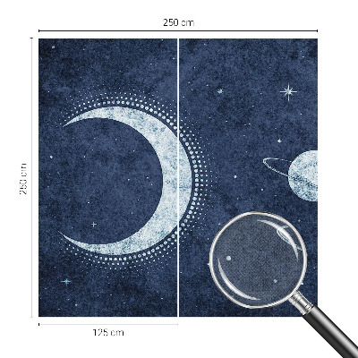 Papel de parede para criança com motivo de estrelas