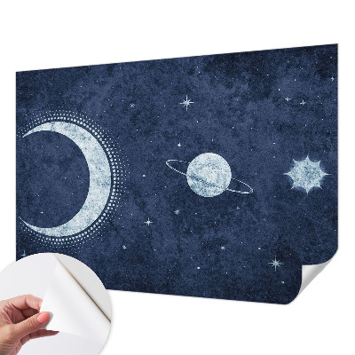 Papel de parede para criança com motivo de estrelas