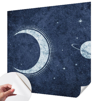 Papel de parede para criança com motivo de estrelas