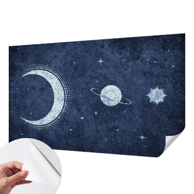 Papel de parede para criança com motivo de estrelas