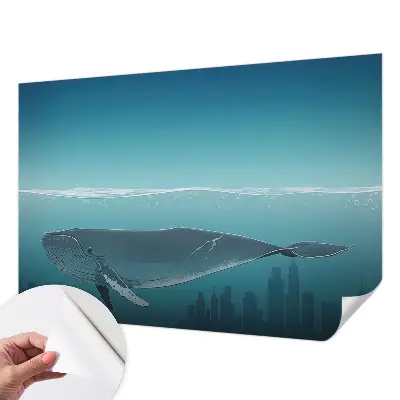 Papel de parede infantil com estampa 
