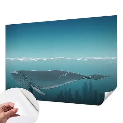Papel de parede infantil com estampa 