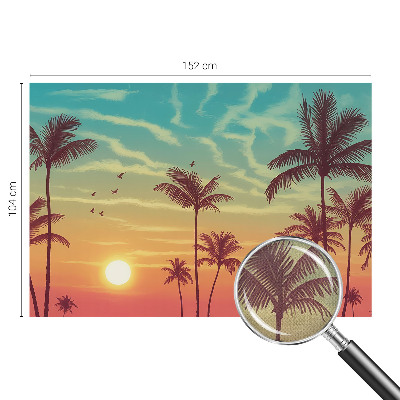 Papel de parede autocolante para quarto Paisagem tropical