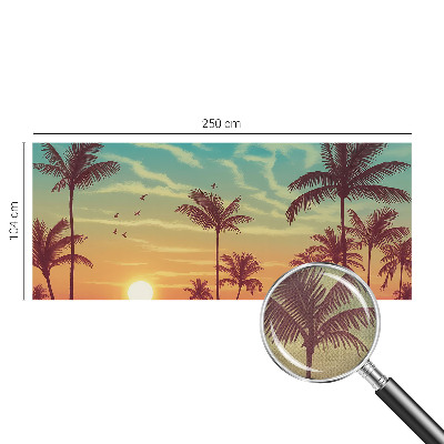 Papel de parede autocolante para quarto Paisagem tropical