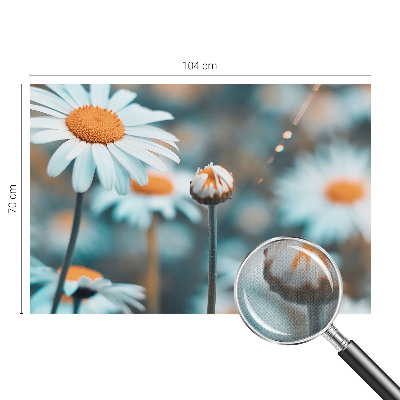 Autocolante de parede fotográfico Delícia de camomila