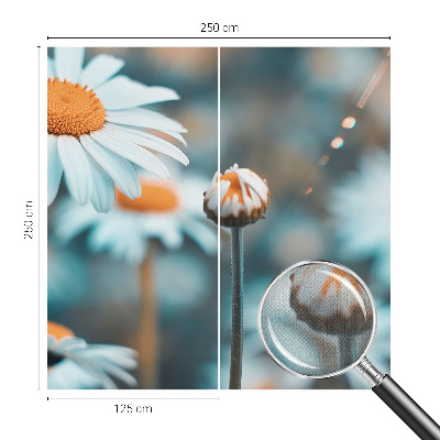 Autocolante de parede fotográfico Delícia de camomila