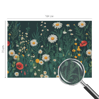 Papel de parede 3D Flores silvestres