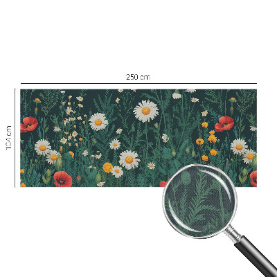 Papel de parede 3D Flores silvestres