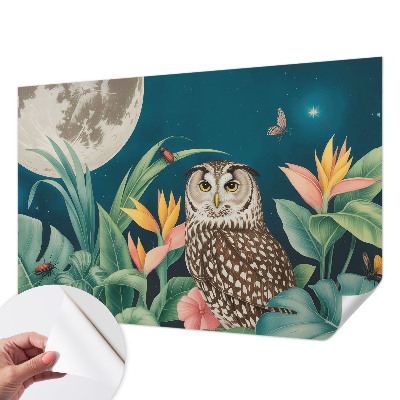 Papel de parede infantil Safári da Lua