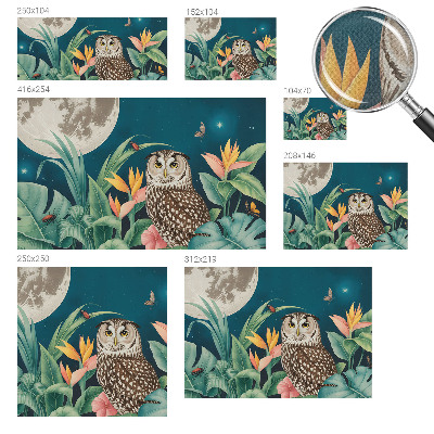 Papel de parede infantil Safári da Lua