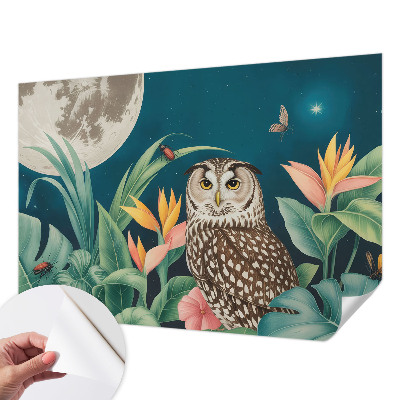 Papel de parede infantil Safári da Lua