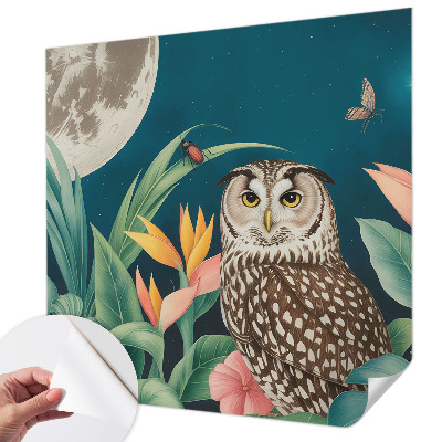 Papel de parede infantil Safári da Lua