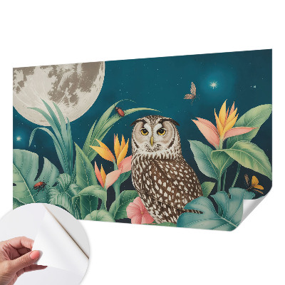 Papel de parede infantil Safári da Lua