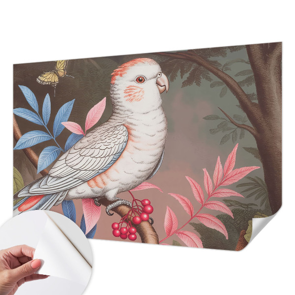 Papel de parede autocolante para sala Natureza tropical