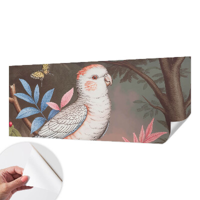 Papel de parede autocolante para sala Natureza tropical