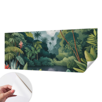 Papel de parede autocolante para quarto Cenário exótico