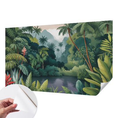 Papel de parede autocolante para quarto Cenário exótico