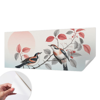 Papel de parede 3D Pássaros sentados