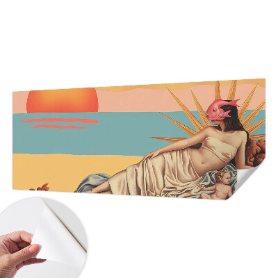 Papel de parede infantil O Ocidente do Surrealismo