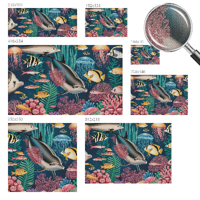 Papel de parede autocolante Fauna subaquática