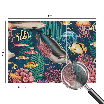 Papel de parede autocolante Fauna subaquática