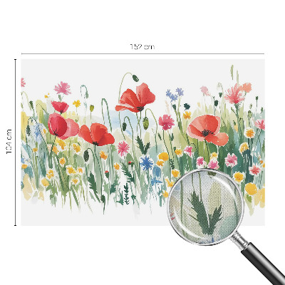 Papel de parede infantil Prado de verão
