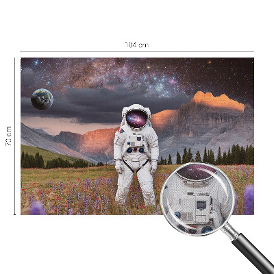 Papel de parede para criança Paisagem cósmica