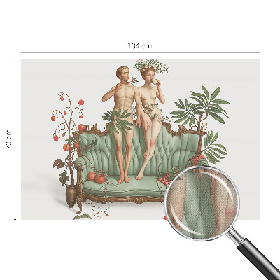 Papel de parede infantil com padrão de elegância misteriosa