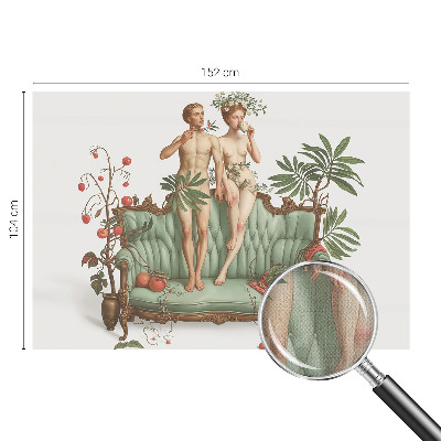 Papel de parede infantil com padrão de elegância misteriosa