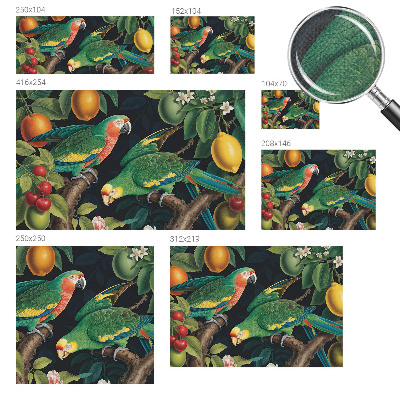 Papel de parede para criança Aventura tropical