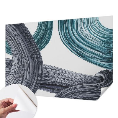 Papel de parede 3D Linhas fluidas