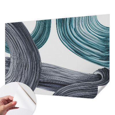 Papel de parede 3D Linhas fluidas