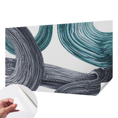 Papel de parede 3D Linhas fluidas
