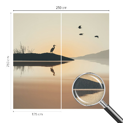Autocolante de parede fotográfico Silêncio da manhã