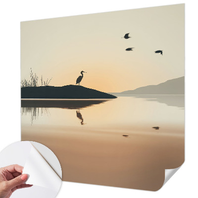 Autocolante de parede fotográfico Silêncio da manhã