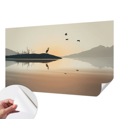 Autocolante de parede fotográfico Silêncio da manhã