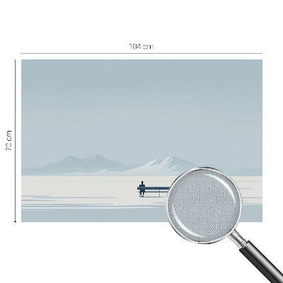 Papel de parede para criança Paisagem minimalista