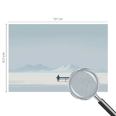 Papel de parede para criança Paisagem minimalista