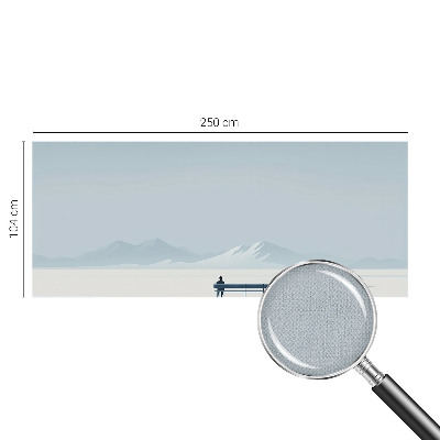 Papel de parede para criança Paisagem minimalista