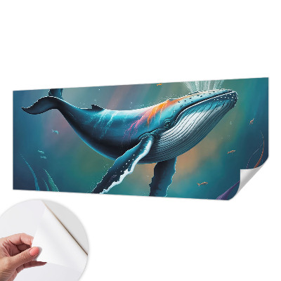 Papel de parede autocolante para sala Gigante marinho